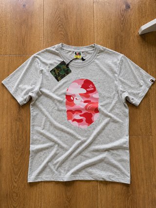 Camiseta Bape Gris Talla L