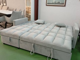 Sofá Cama Gris con Arcón - Liquidamos