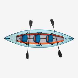 Pack Canoa Kayak Tribord 100 Essential 2/3 Plazas