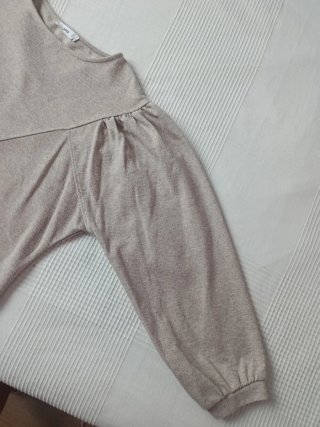 Vestido beige Mango talla XL