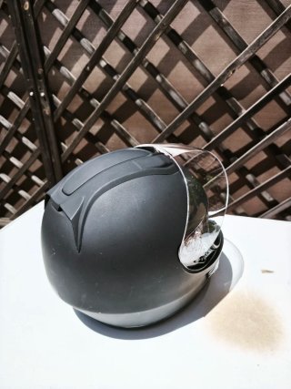 Casco Moto Integral Shiro SH-396 Negro Mate