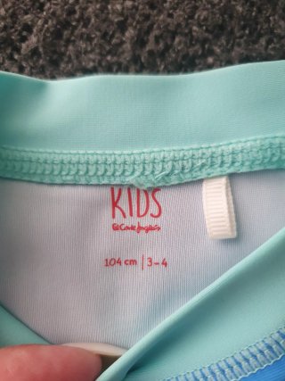Camiseta de agua 3-4 años