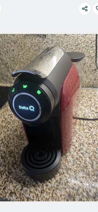 Máquina Café Delta Q Vermelha