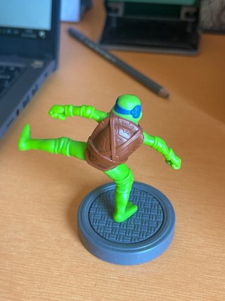 Figura Tortuga Ninja Leonardo
