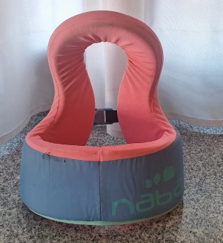 Chaleco flotador bebé piscina