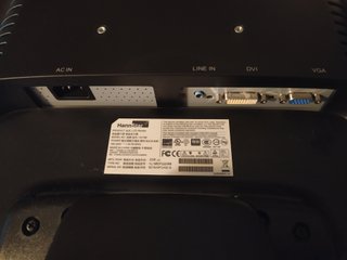 Monitor Hanns G HU196D 19" Plata/Negro