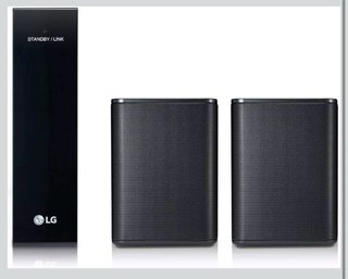 LG SPK8 - Kit de 2 altavoces traseros inalámbricos