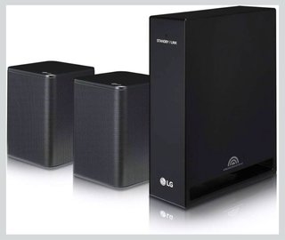 LG SPK8 - Kit de 2 altavoces traseros inalámbricos