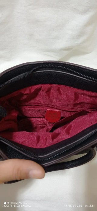 Borsa in pelle nera Hermes