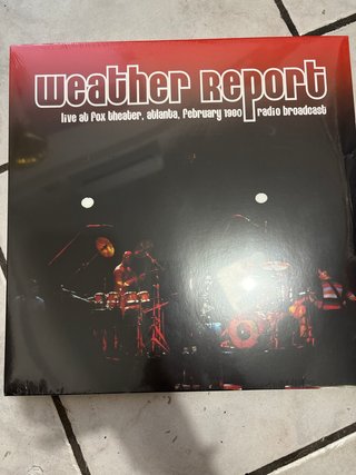 Weather Report - Live at Fox Theater 1980 Vinile D