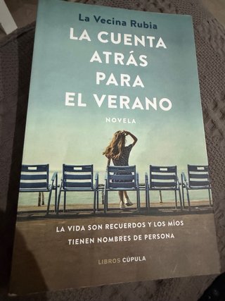 Libro vecina rubia la cuenta atras para el verano