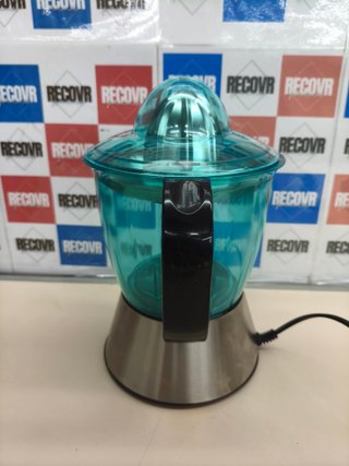 Exprimidor eléctrico de 60 W con 2 conos.