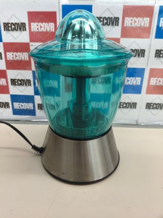 Exprimidor eléctrico de 60 W con 2 conos.