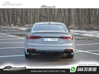 DIFUSOR TRASERO AUDI RS5 F5 2017-- LOOK CARBONO