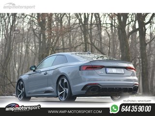 DIFUSOR TRASERO AUDI RS5 F5 2017-- LOOK CARBONO