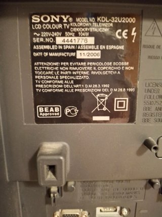 Televisor Sony LCD 32"