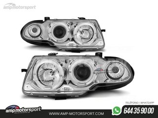 FAROS DELANTEROS OJOS DE ANGEL PARA OPEL ASTRA F