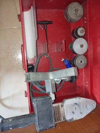 Máquina soldar tuberías PPR