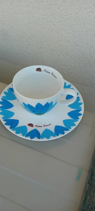 N. 2 Tazze e Piattini Mulino Bianco