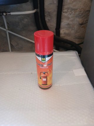 Extintor spray Fuego net