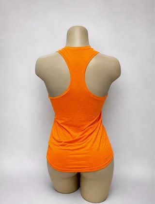 Camiseta Top Running Fitness Nike Naranja Talla S