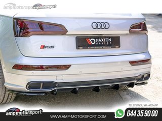 DIFUSOR TRASERO AUDI SQ5/Q5 2017-- NEGRO BRILLO