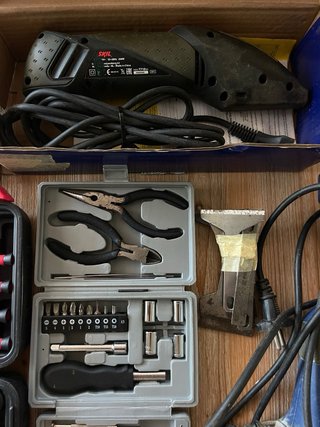 Lote Herramientas y raspador de pintura