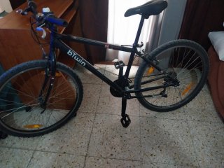 Lote de dos bicicletas Negra y azul