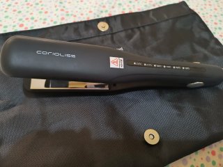 Plancha de pelo Corioliss Wide Negra