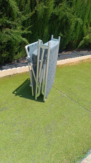Tumbona XL marca Berger para camping o terraza