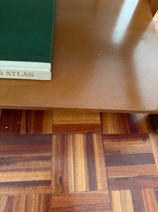 Mesa de centro madera y cristal