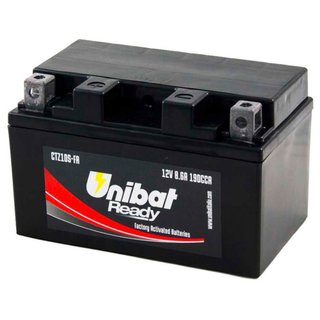 Batería Moto Unibat CTZ10S-FA 12V 8.6Ah