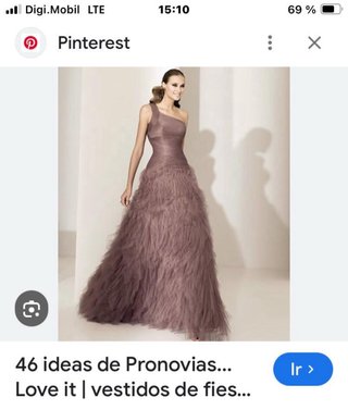 Vestido de fiesta Pronovias