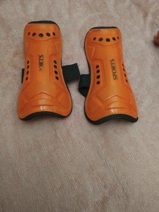 Espinilleras Deportivas Naranja