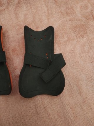 Espinilleras Deportivas Naranja