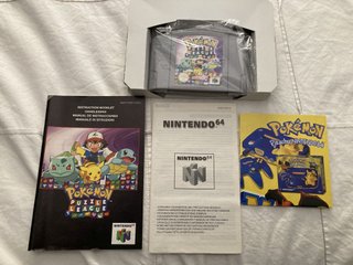 Pokemon Puzzle League PAL N64 NUEVO