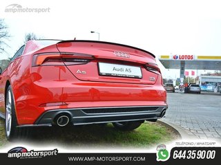 AÑADIDO DE DIFUSOR AUDI A5 F5 2016-- NEGRO MATE
