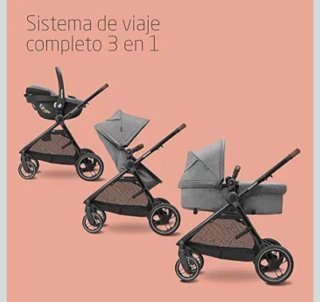 Cochecito Bebé Maxi-Cosi Gris
