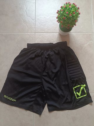 Conjunto portero Luanvi negro y verde