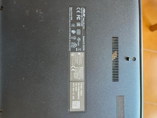 Portátil Asus Negro/Plateado