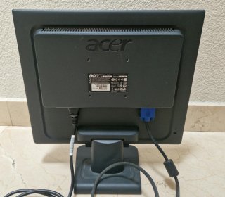 Monitor Acer AL1716 17 Plata/Negro