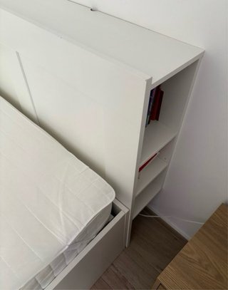 Cama con colchón