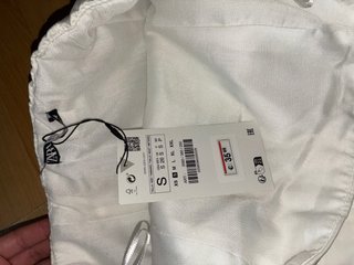 Mono blanco cargo sin tirantes