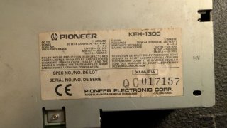 Radio Pioneer KEH-1300