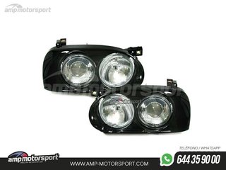 FAROS DELANTEROS DOBLE FARO PARA VOLKSWAGEN GOLF MK3