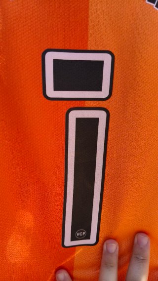 Camiseta Valencia CF 06/07 Talla M infantil porter