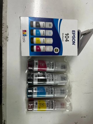 Pack 4 Tintas Epson 104 EcoTank