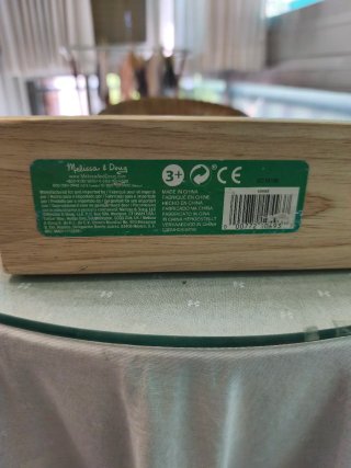 Ábaco de madera educativo