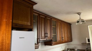 Muebles de Cocina Madera y encimera de mármol