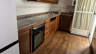 Muebles de Cocina Madera y encimera de mármol